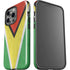 Guyana Flag Distressed iPhone 14 Pro Impact Case